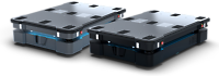 AMR Autonome Mobile Roboter Zwei Autonome Mobile Roboter MIR600 und MIR1350