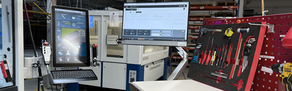 SETAGO BDE-Software in einer papierlosen Produktionshalle